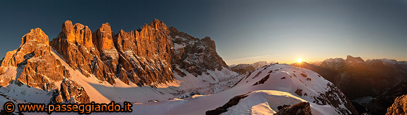 La Parete Ovest della Civetta